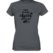 Eat Sleep Cheer Repeat - Ladies Premium Shirt