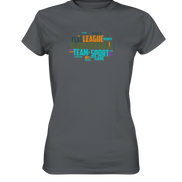 Flag Football Word Bubble - Ladies Premium Shirt