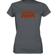 New York Football Silhoutte  - Ladies Premium Shirt