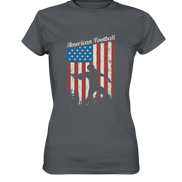American Football Banner - Ladies Premium Shirt