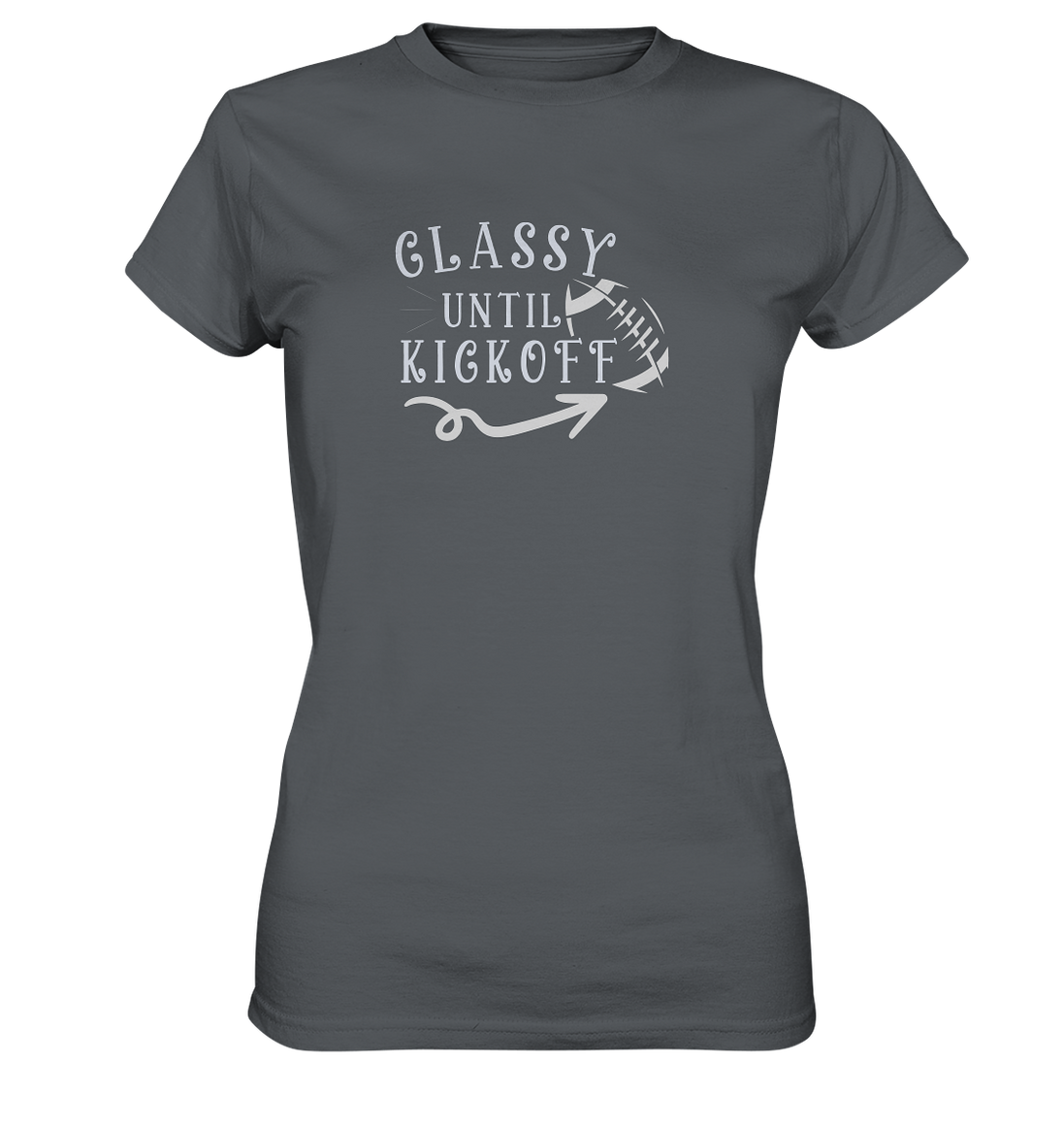 Glassy until Kick Off - Women's Premium T-Shirt