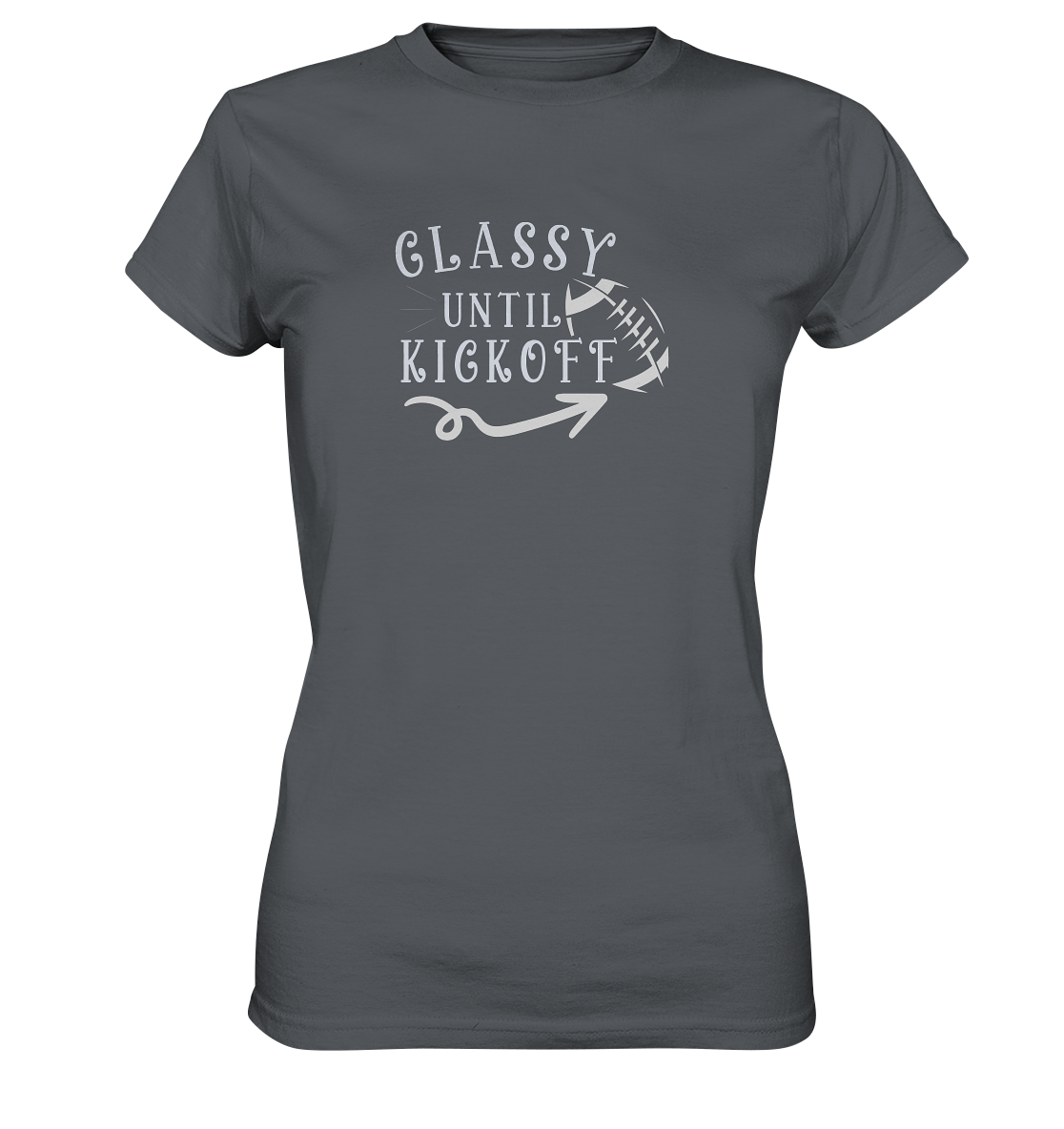 Glassy until Kick Off - Women's Premium T-Shirt