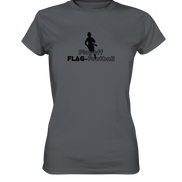 Playoff Flag Football  Women black  - Ladies Premium Shirt