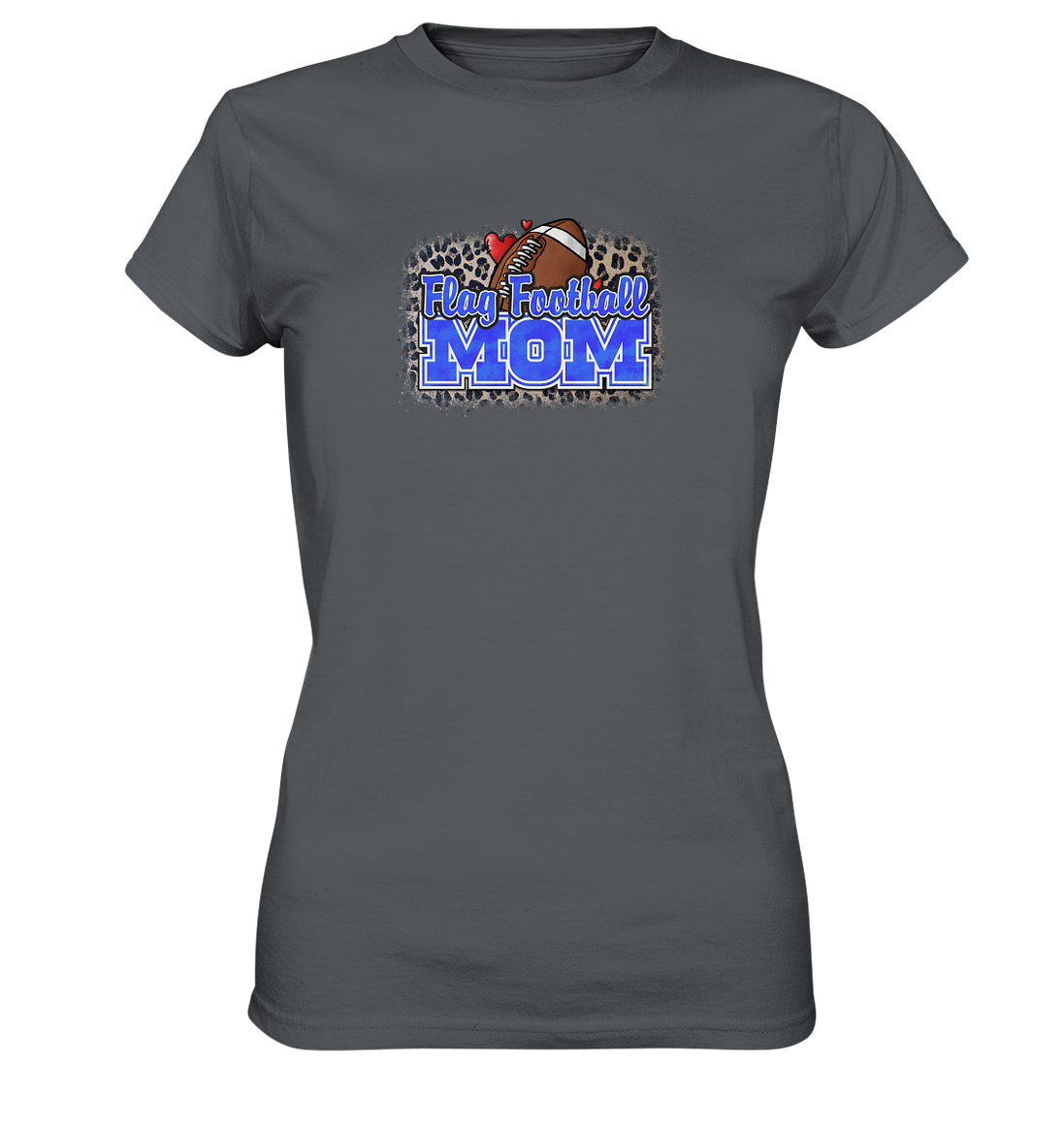 Flag Football Mom - Women's Premium Shirt