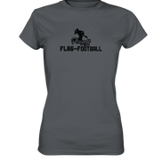 Playoff Flag Football Men Black - Ladies Premium Shirt