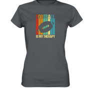 Football is my Therapy - Ladies Premium Shirt