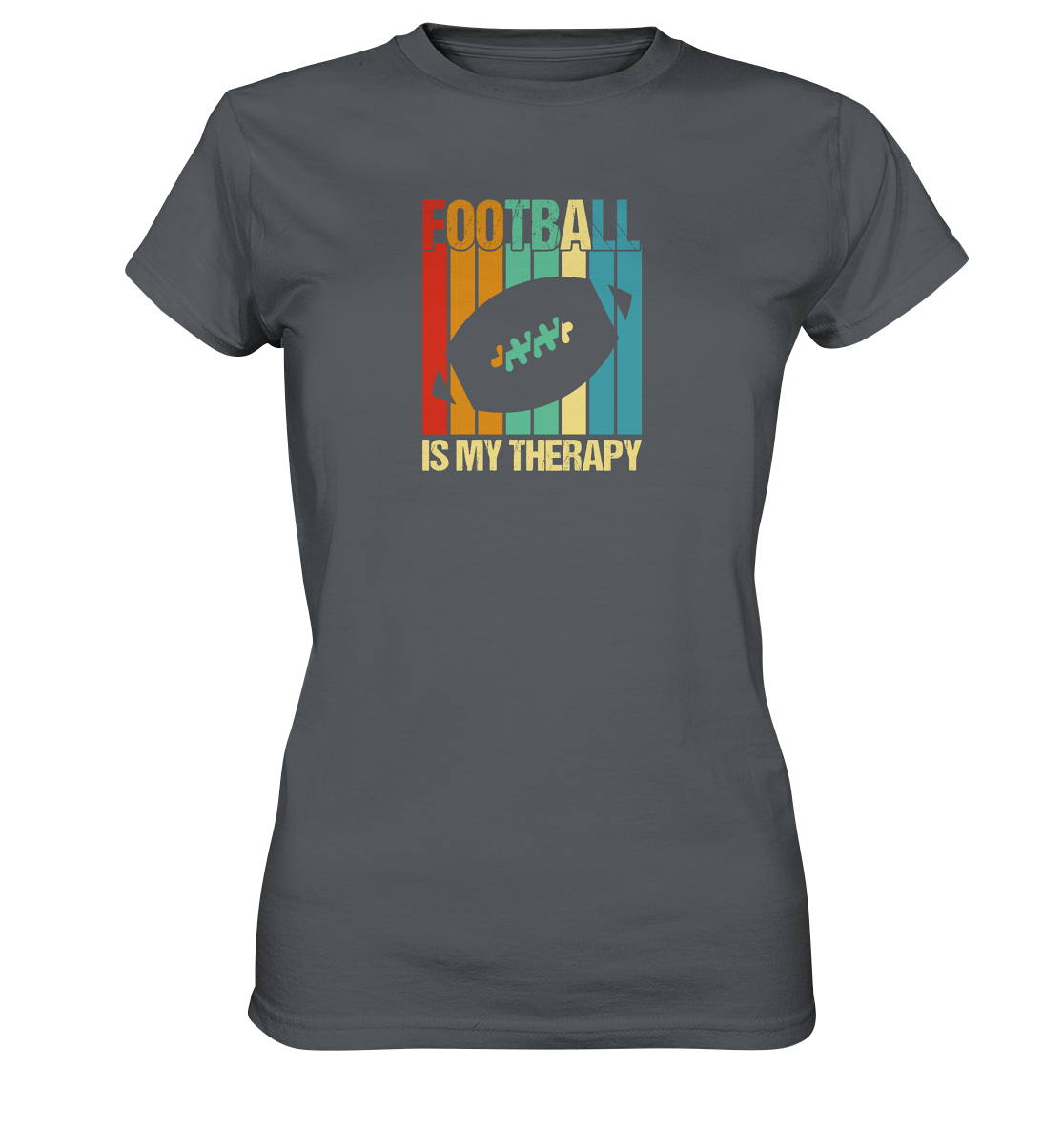 Football is my Therapy - Ladies Premium Shirt