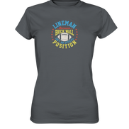 Lineman Brick Wall - Ladies Premium Shirt