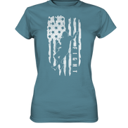USA Flag Fight - Ladies Premium Shirt