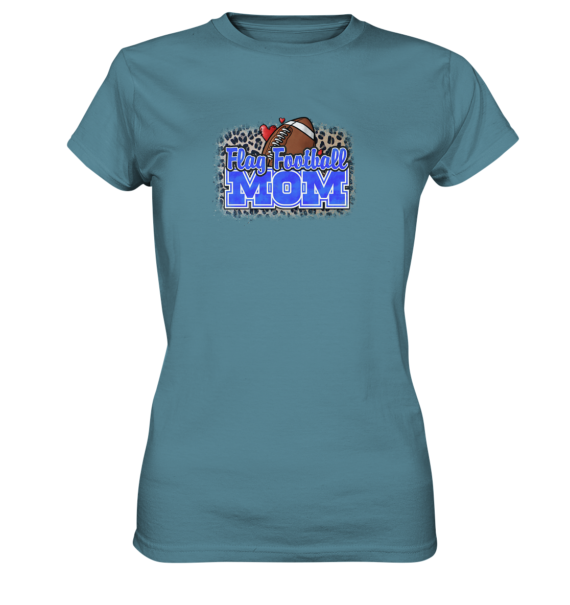 Flag Football Mom - Women's Premium Shirt
