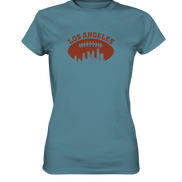 Los Angeles Football Silhouette - Ladies Premium Shirt