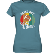 Game Day Vibes White - Ladies Premium Shirt