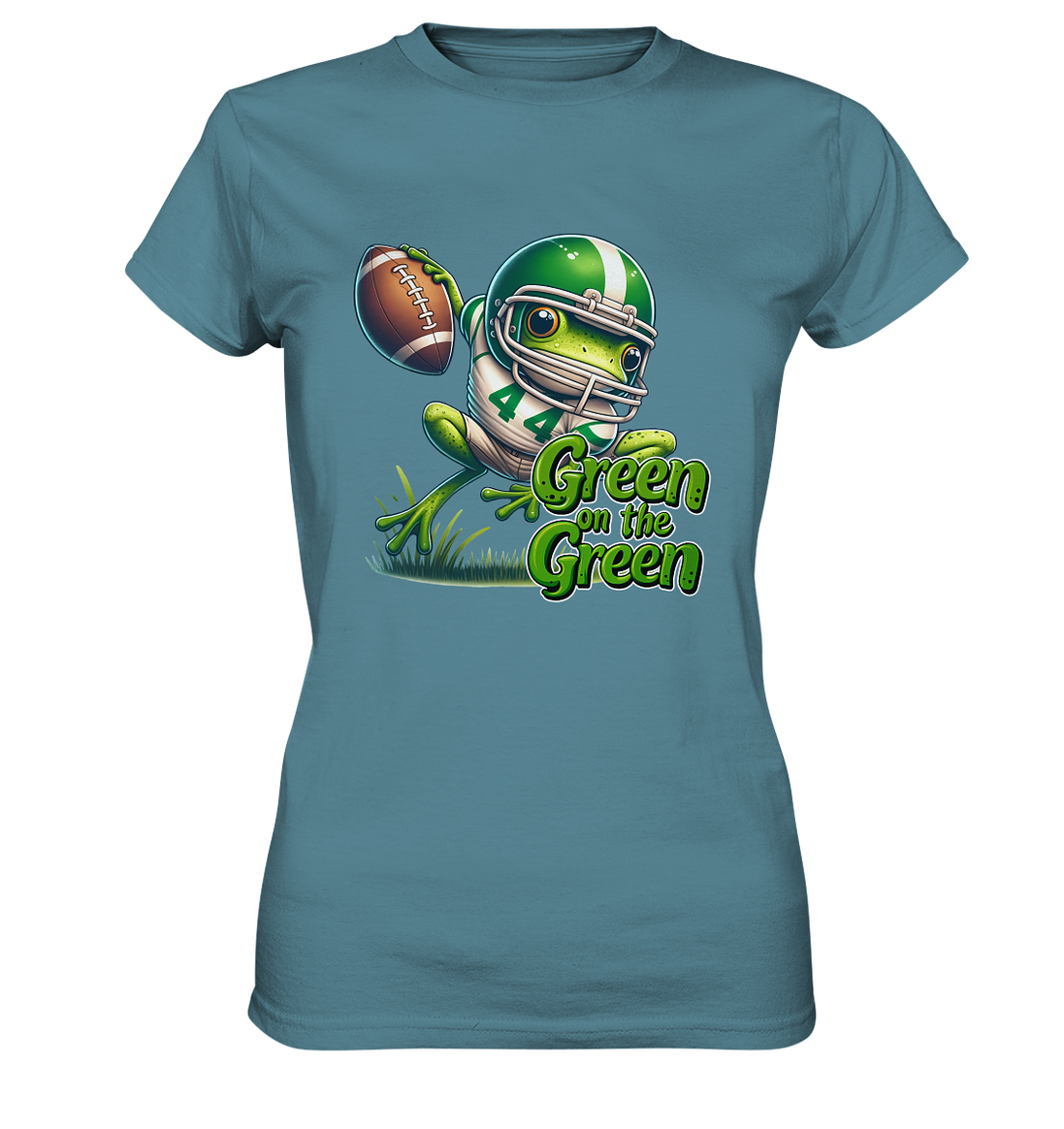 Green Frog   - Ladies Premium Shirt
