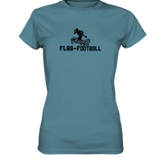 Playoff Flag Football Men Black - Ladies Premium Shirt