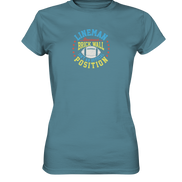 Lineman Brick Wall - Ladies Premium Shirt