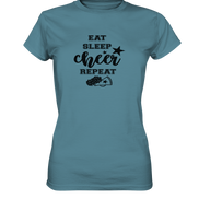 Eat Sleep Cheer Repeat - Ladies Premium Shirt