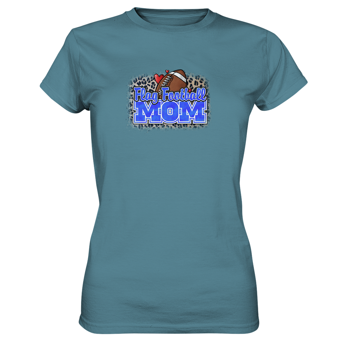 Flag Football Mom - Women's Premium Shirt