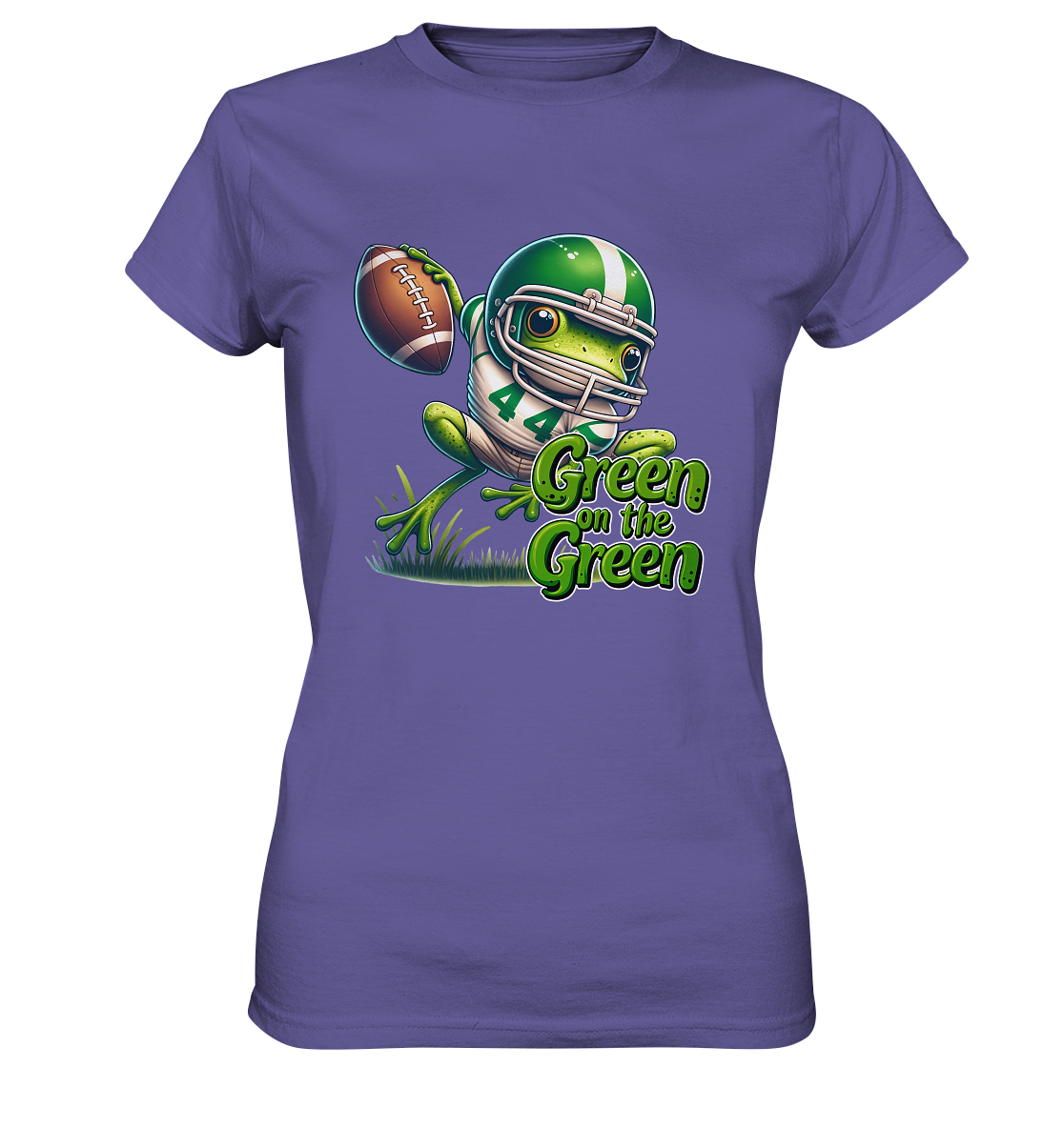 Green Frog   - Ladies Premium Shirt