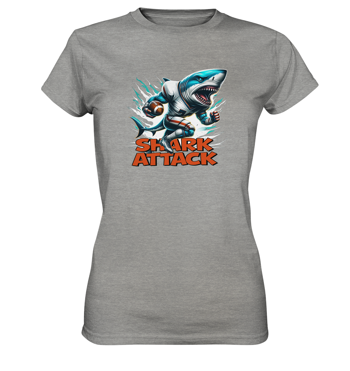 Shark Attack - Ladies Premium Shirt