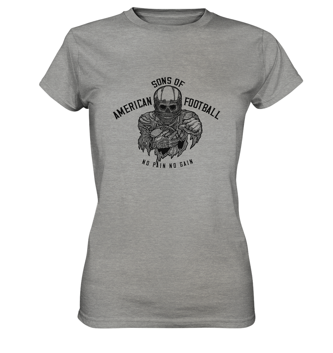 SAMFO No Pain No Gain  - Ladies Premium Shirt