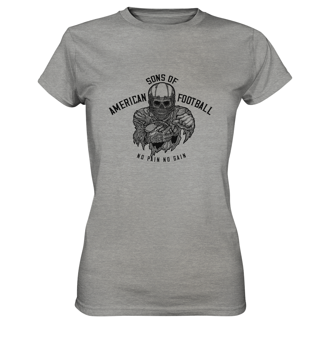 SAMFO No Pain No Gain  - Ladies Premium Shirt
