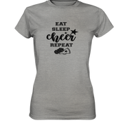 Eat Sleep Cheer Repeat - Ladies Premium Shirt