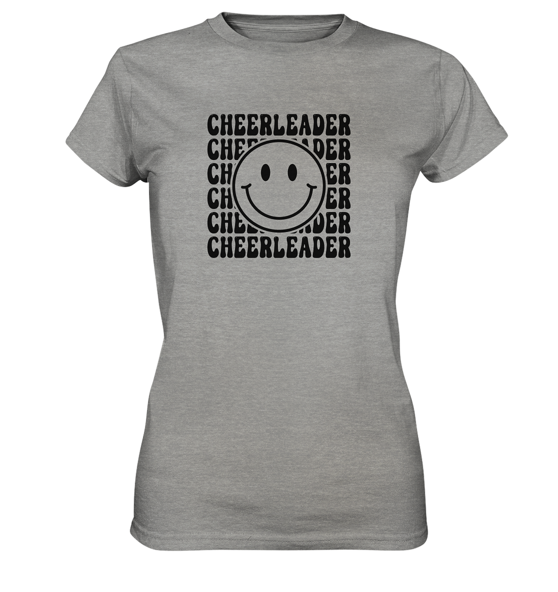 Cheerleader Smiley - Ladies Premium Shirt