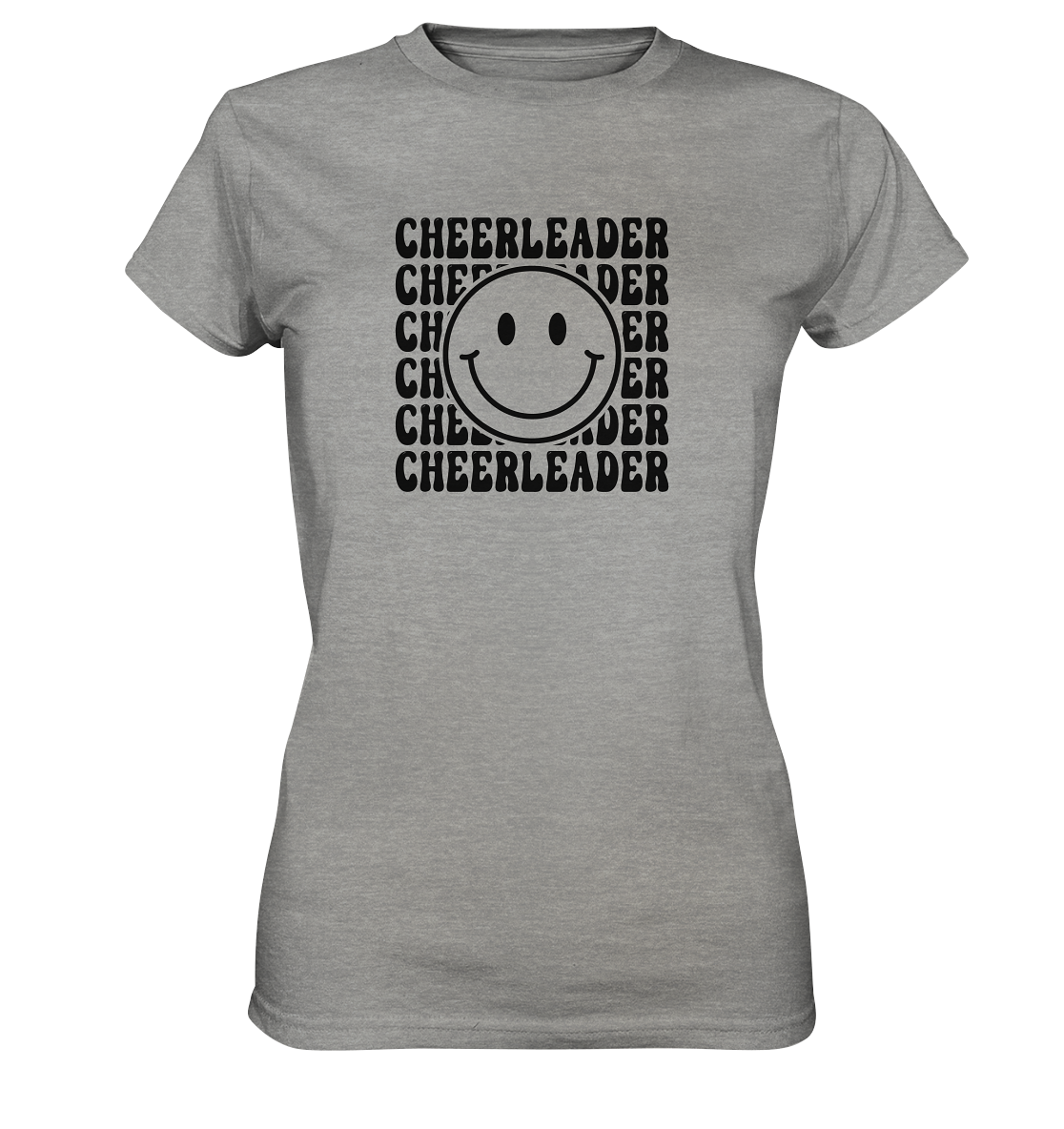 Cheerleader Smiley - Ladies Premium Shirt