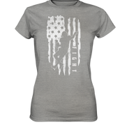 USA Flag Fight - Ladies Premium Shirt