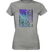USA Football Flag  - Ladies Premium Shirt