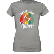 Game Day Vibes White - Ladies Premium Shirt