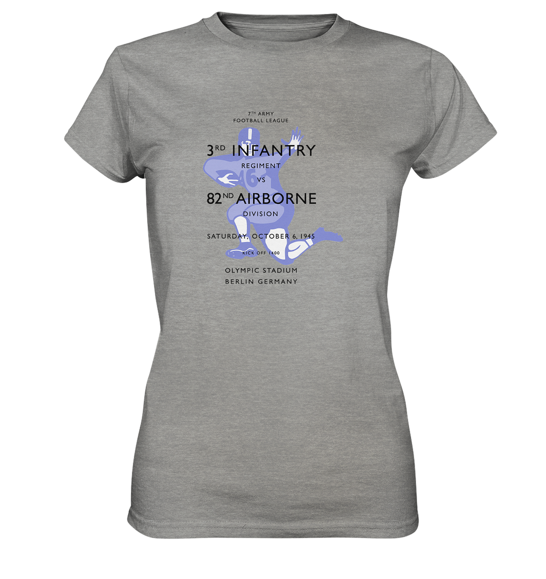 Infantry vs. Airborne 1945 - Ladies Premium Shirt