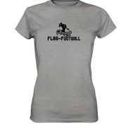 Playoff Flag Football Men Black - Ladies Premium Shirt