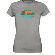 Flag Football Word Bubble - Ladies Premium Shirt