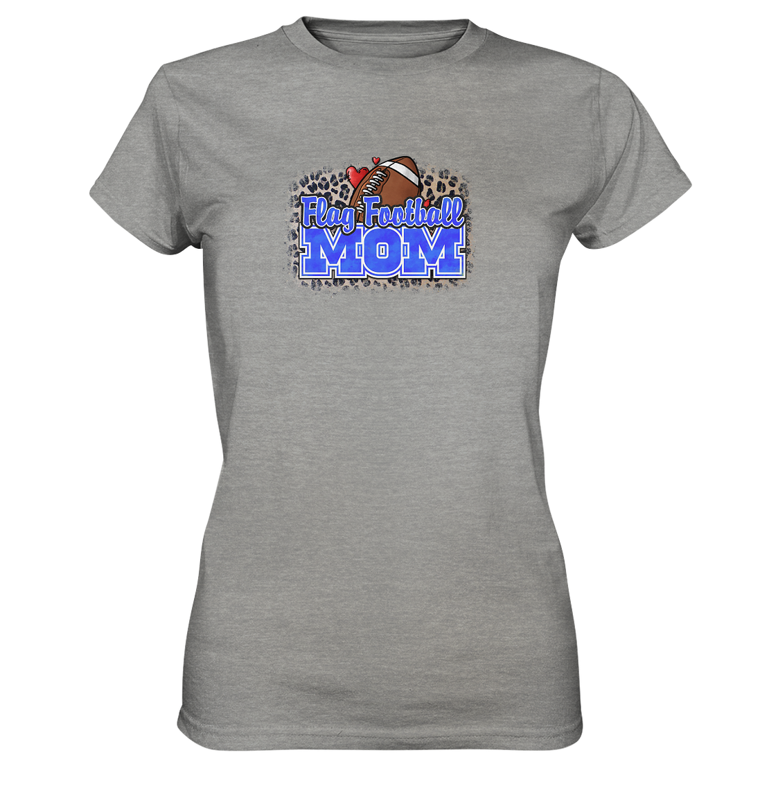 Flag Football Mom - Women's Premium Shirt
