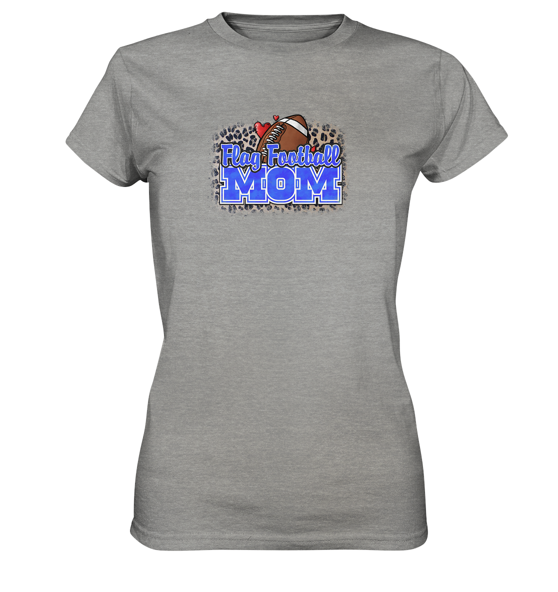 Flag Football Mom - Women's Premium Shirt