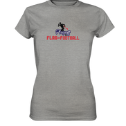 Playoff Flag Football  Men red - Ladies Premium Shirt