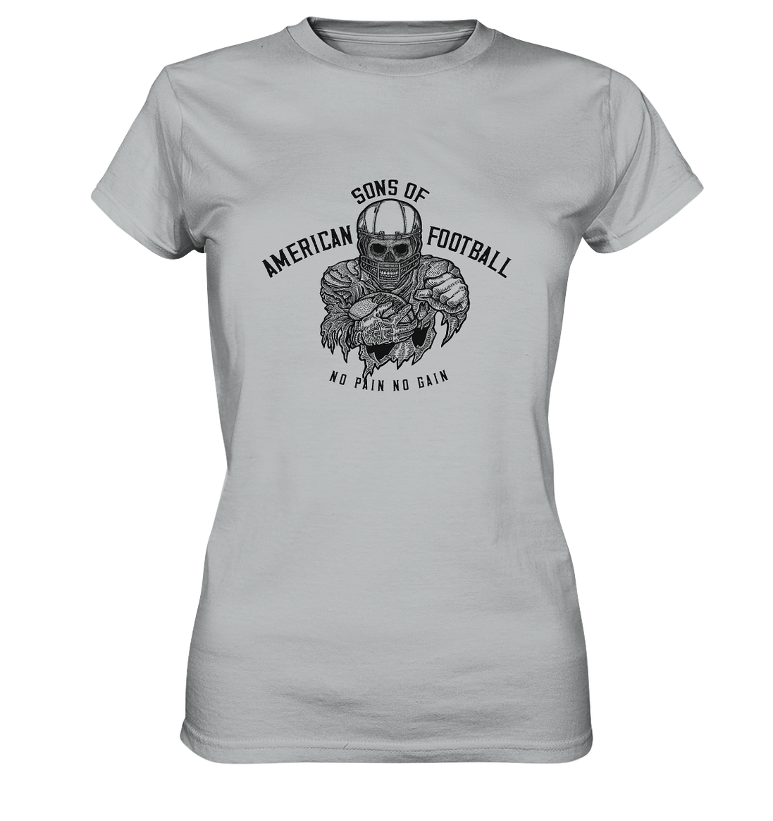 SAMFO No Pain No Gain  - Ladies Premium Shirt