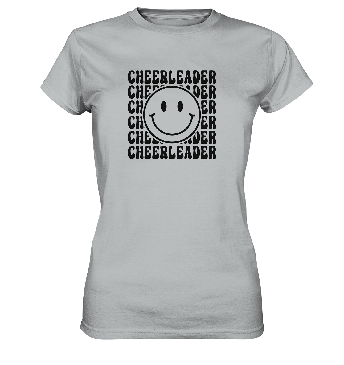 Cheerleader Smiley - Ladies Premium Shirt