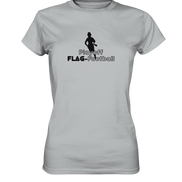 Playoff Flag Football  Women black  - Ladies Premium Shirt