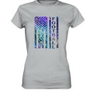USA Football Flag  - Ladies Premium Shirt