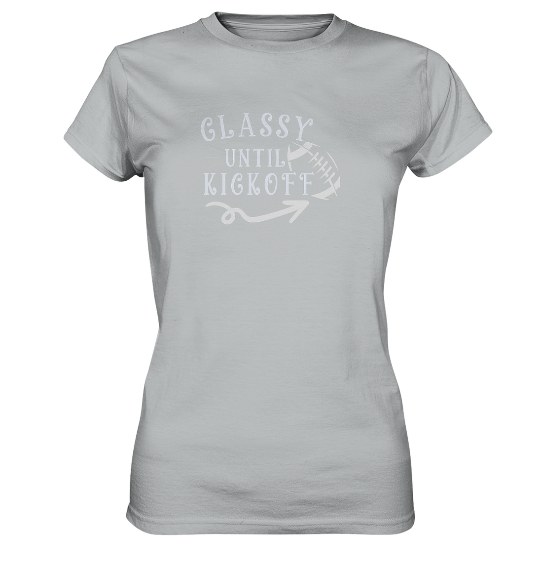 Glassy until Kick Off - Women's Premium T-Shirt