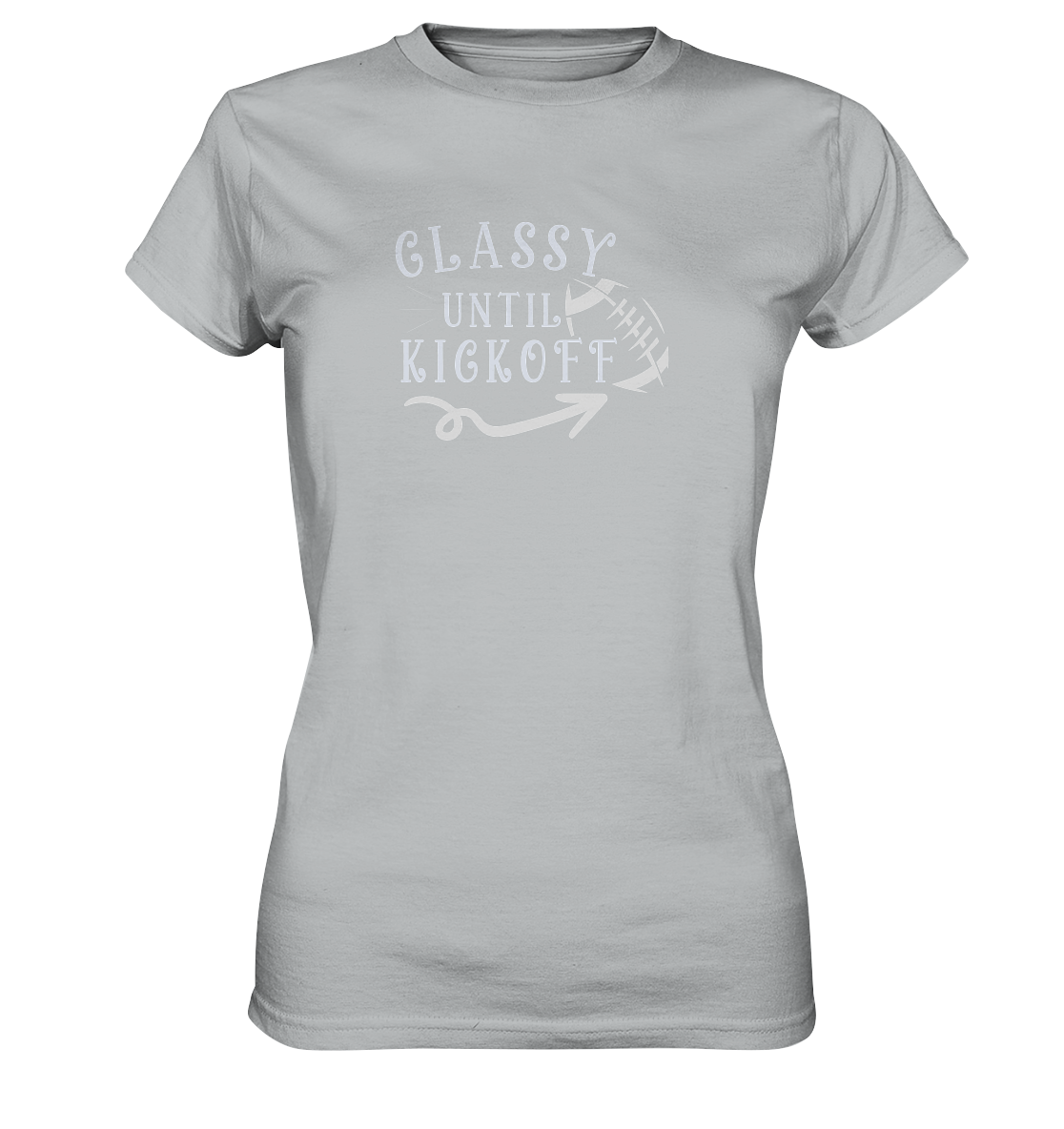 Glassy until Kick Off - Women's Premium T-Shirt