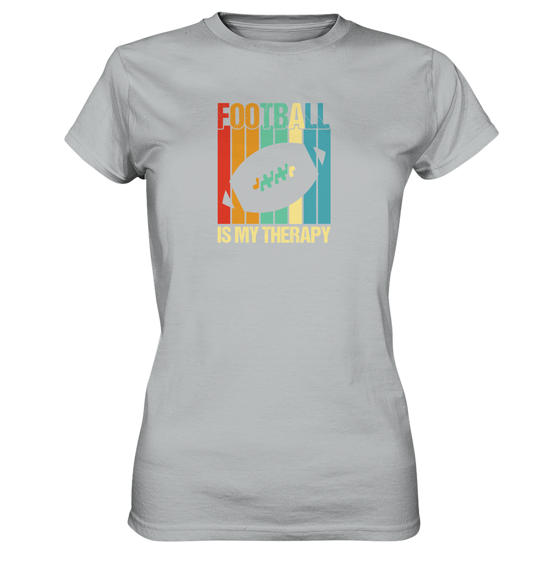 Football is my Therapy - Ladies Premium Shirt