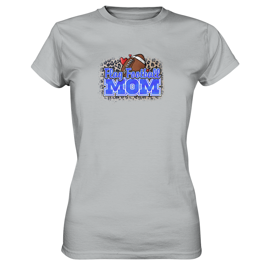 Flag Football Mom - Women's Premium Shirt
