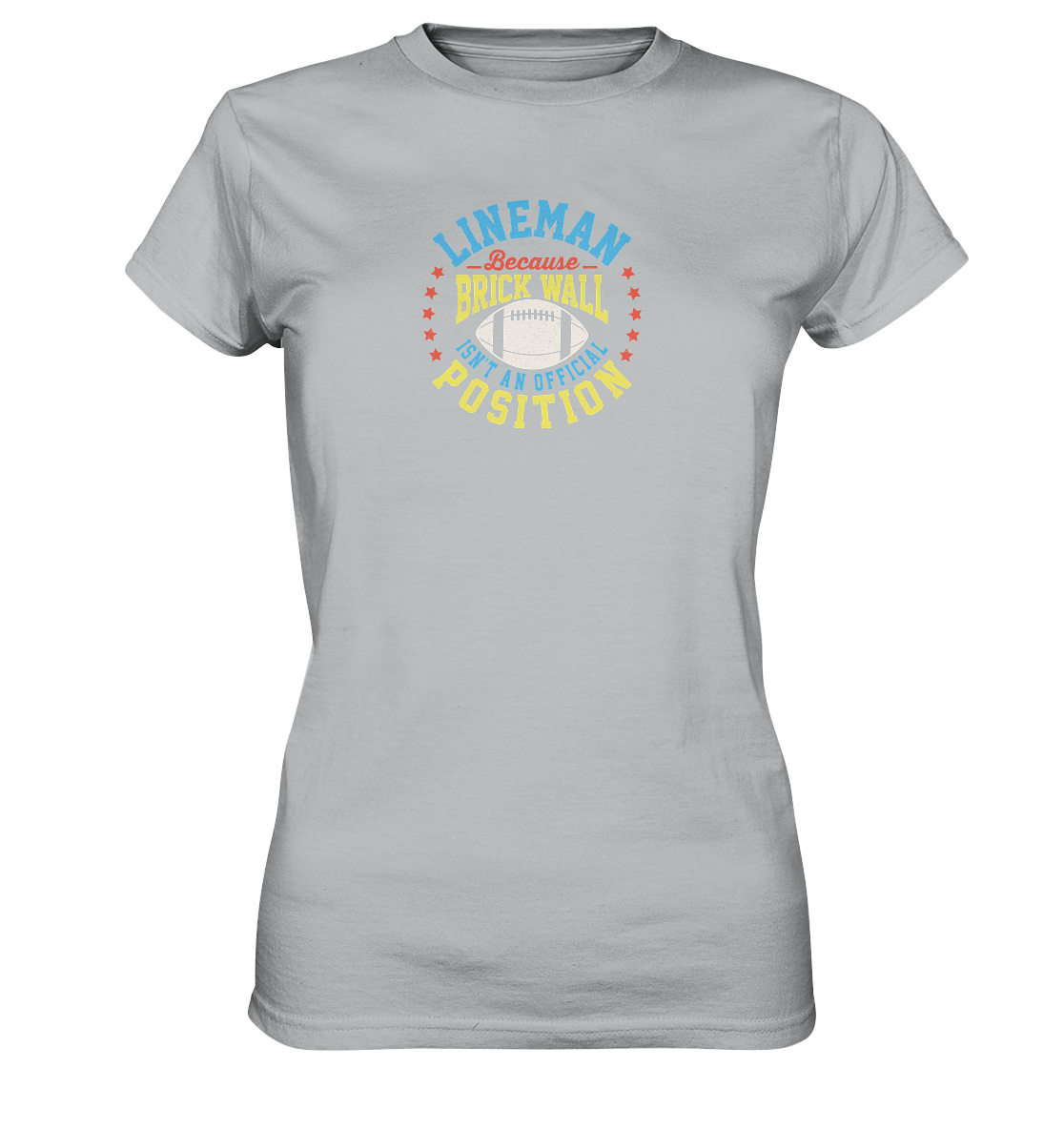 Lineman Brick Wall - Ladies Premium Shirt