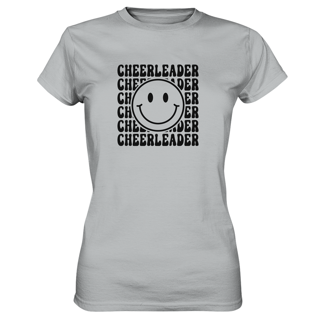 Cheerleader Smiley - Ladies Premium Shirt