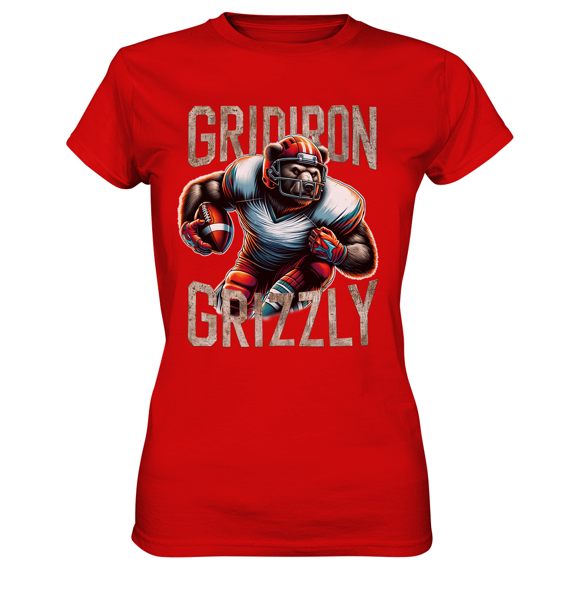 Gridiron Grizzly - Ladies Premium Shirt