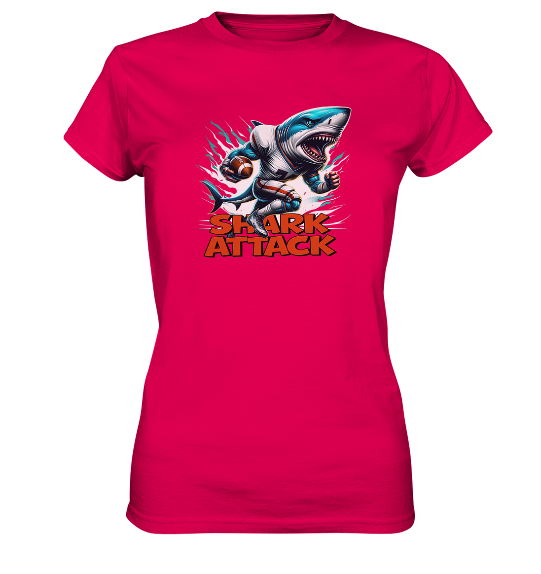 Shark Attack - Ladies Premium Shirt