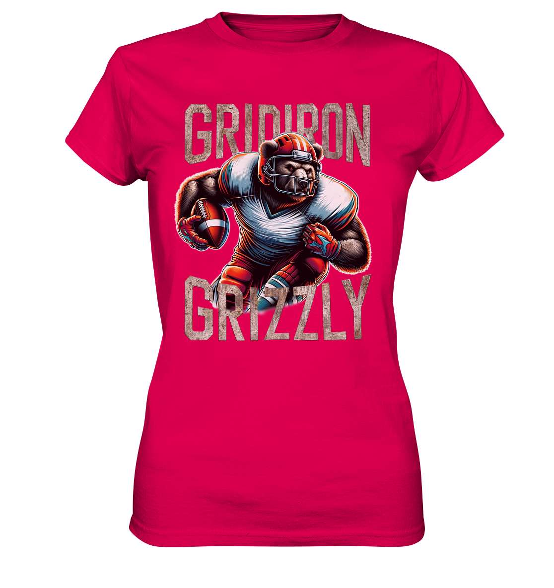 Gridiron Grizzly - Ladies Premium Shirt
